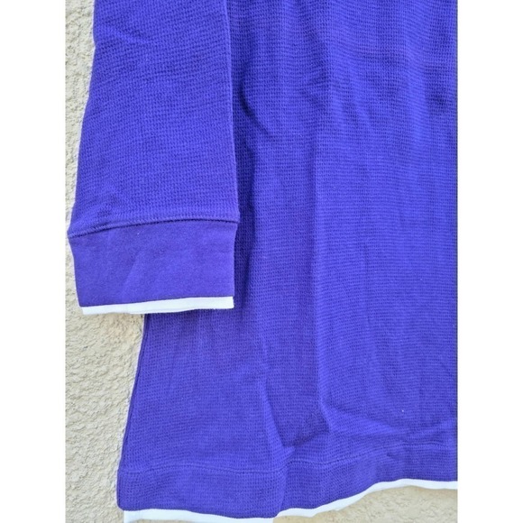 Lady Vesi Women Large Purple Three Quarter Sleeve Shirt NWT - Picture 4 of 7